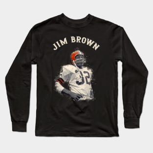 Jim Brown Long Sleeve T-Shirt